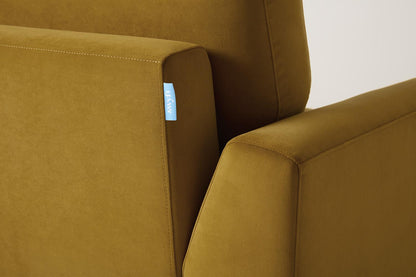 Loveseat Model 05, Senfgelb