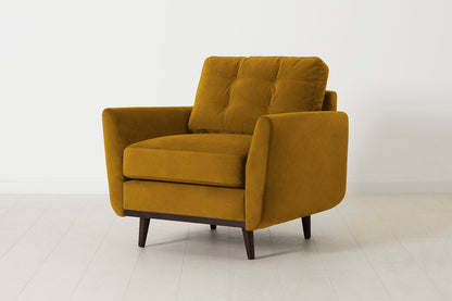 Sessel Model 10, Senfgelb