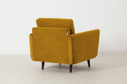 Sessel Model 10, Senfgelb