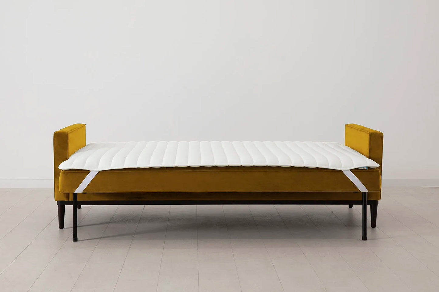 Model 02 Sofa Bed 3 Seater, Mustard