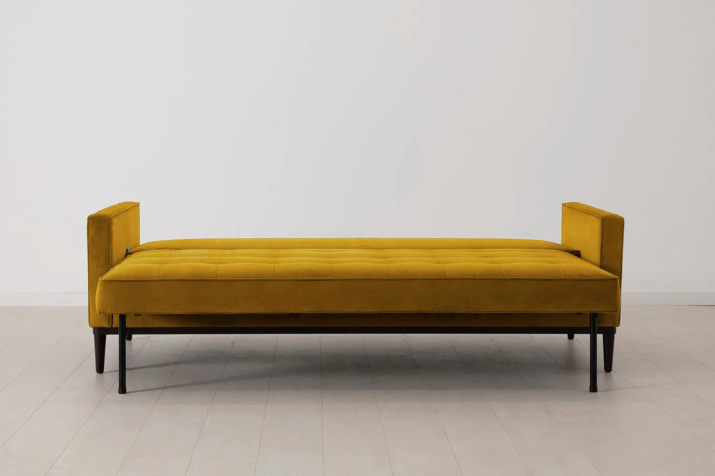 Model 02 Sofa Bed 3 Seater, Mustard