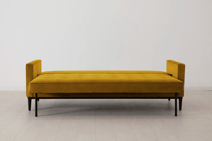 Model 02 Sofa Bed 3 Seater, Mustard
