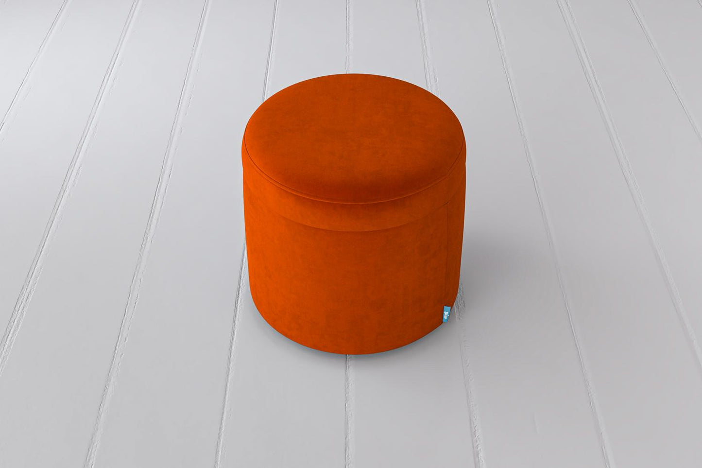 Polsterhocker 03, Paprikarot