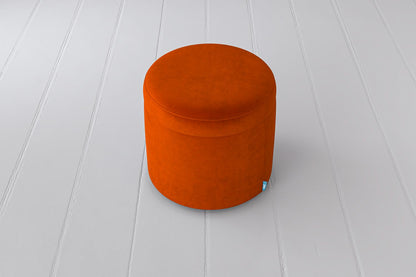 Polsterhocker 03, Paprikarot