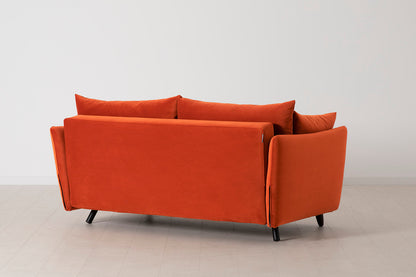 2,5-Sitzer-Schlafsofa Model 08, Paprikarot