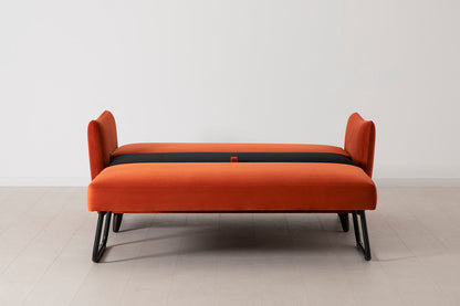 2,5-Sitzer-Schlafsofa Model 08, Paprikarot