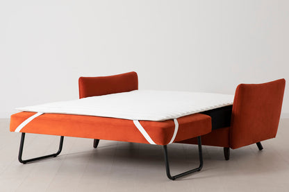 2,5-Sitzer-Schlafsofa Model 08, Paprikarot