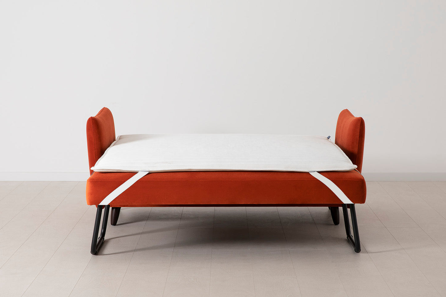 2,5-Sitzer-Schlafsofa Model 08, Paprikarot