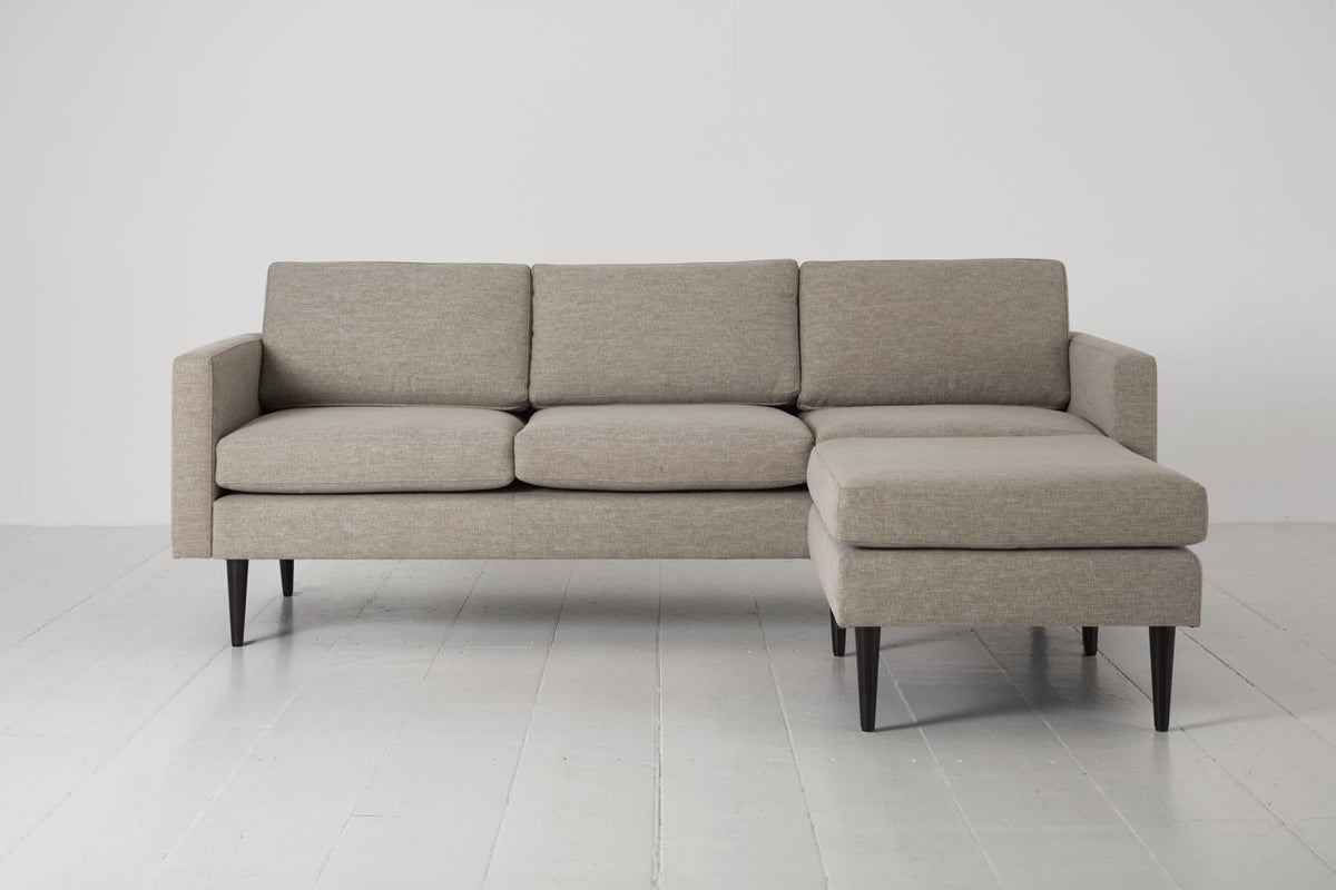 3-Seater Sofa in cream linen