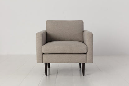 Sessel Model 01, Steingrau