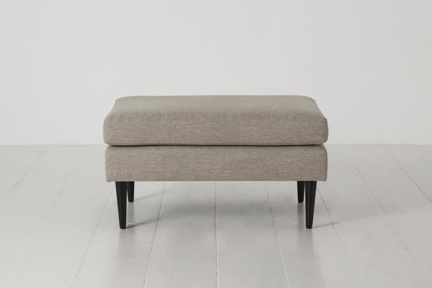 Polsterhocker Model 01, Steingrau