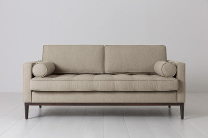 Zweisitzer-Sofa Model 02, Steingrau