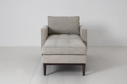 Chaiselongue Model 02, Steingrau