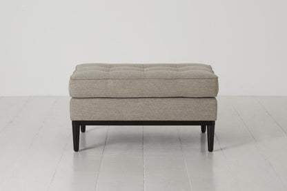 Polsterhocker Model 02, Steingrau