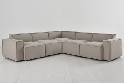 Ecksofa Model 03, Steingrau