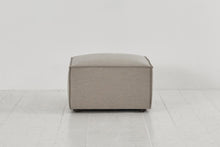 Polsterhocker Model 03, Steingrau