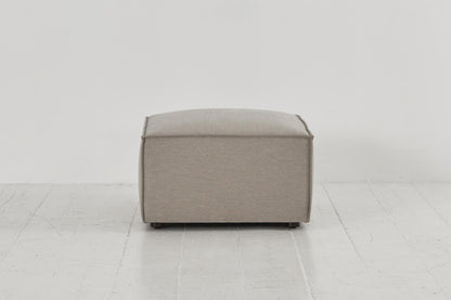 Polsterhocker Model 03, Steingrau