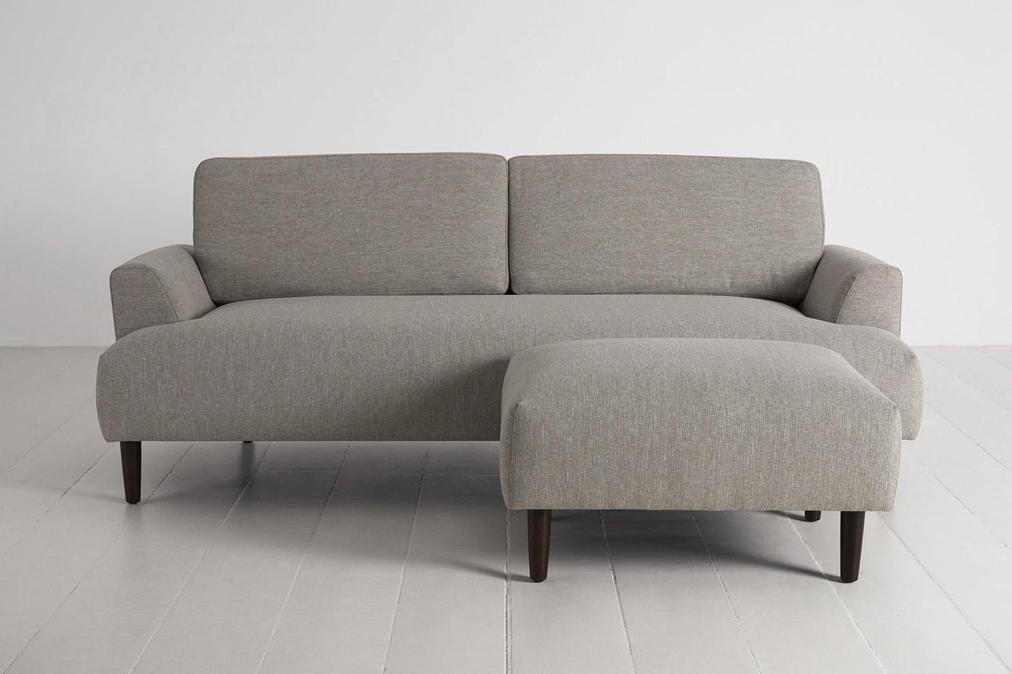 Dreisitzer-Sofa Model 05 mit Chaiselongue rechts