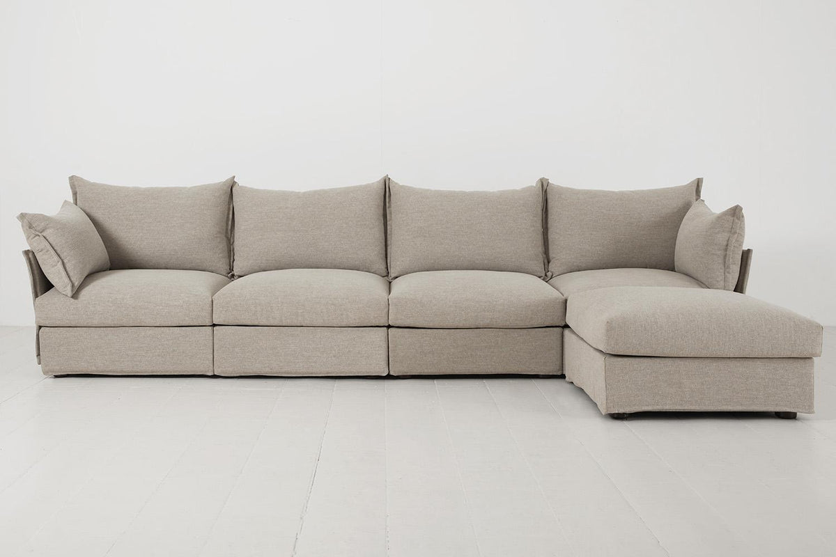 Rechte Ecke für Viersitzer-Sofa Model 06