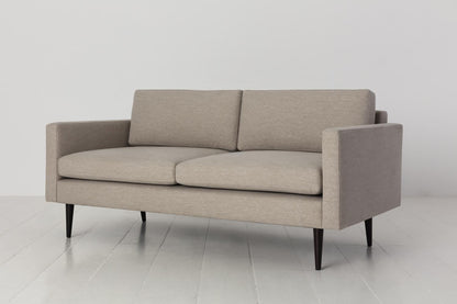 Zweisitzer-Sofa Model 01, Steingrau