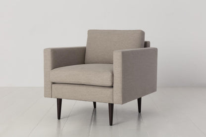 Sessel Model 01, Steingrau