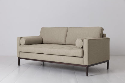 Zweisitzer-Sofa Model 02, Steingrau