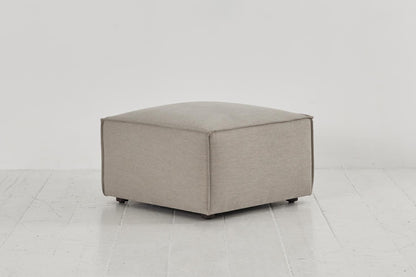 Polsterhocker Model 03, Steingrau