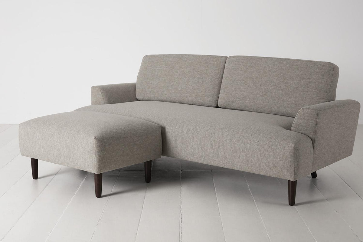 Dreisitzer-Sofa Model 05 mit Chaiselongue links