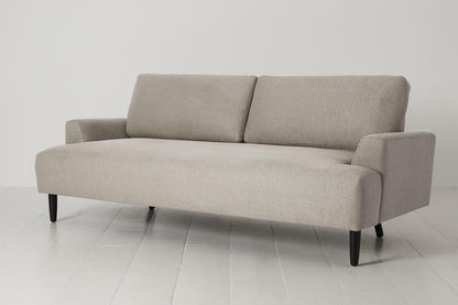 Dreisitzer-Sofa Model 05, Steingrau