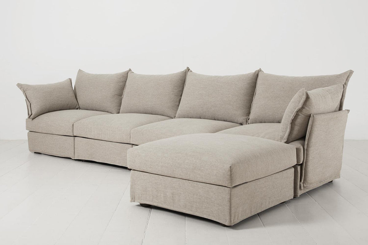 Rechte Ecke für Viersitzer-Sofa Model 06