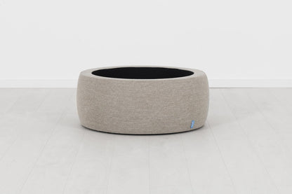 Polsterhocker 01, Steingrau