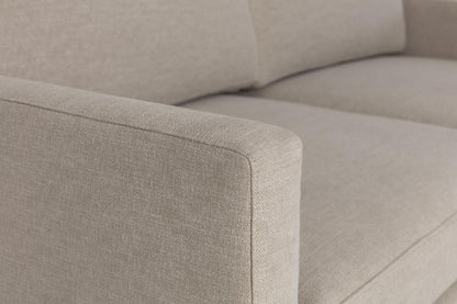 Zweisitzer-Sofa Model 01, Steingrau