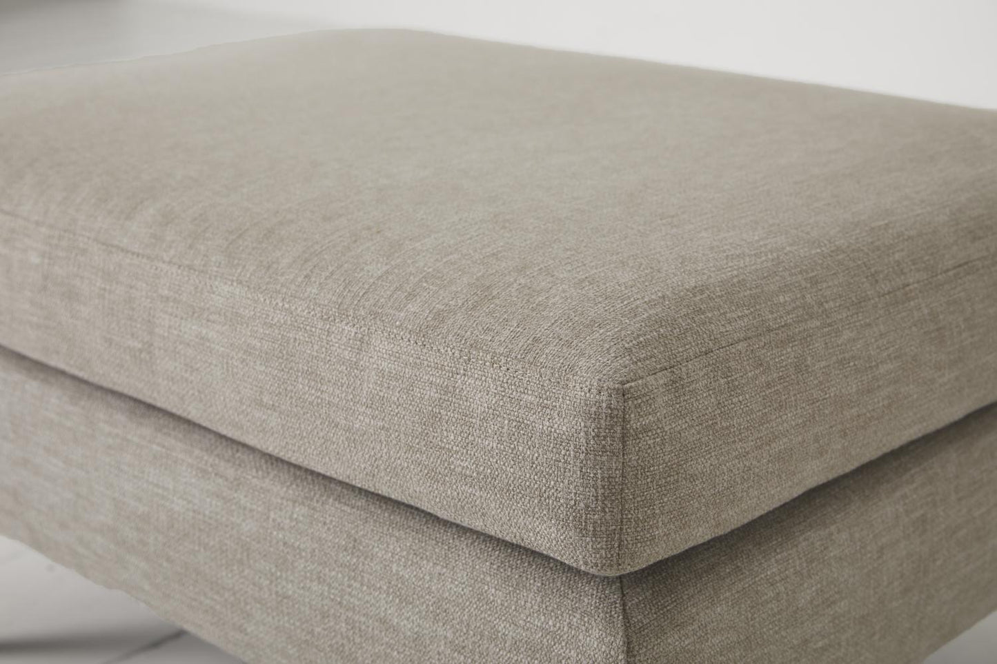 Model 01 - Ottoman - Linen Pumice