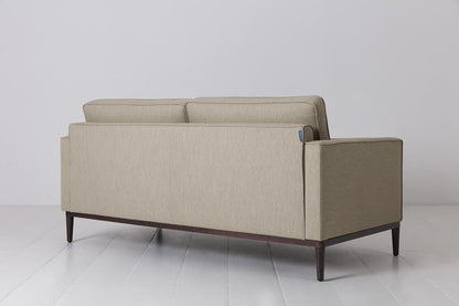 Zweisitzer-Sofa Model 02, Steingrau