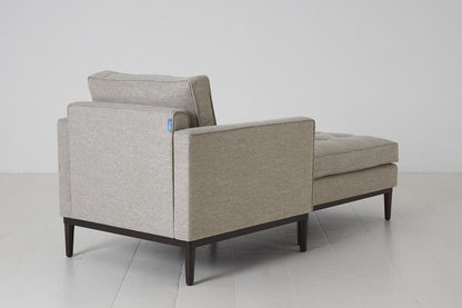 Chaiselongue Model 02, Steingrau