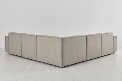 Ecksofa Model 03, Steingrau