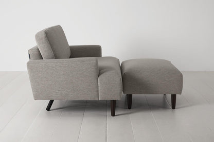 Chaiselongue Model 05, Steingrau