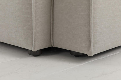 Ecksofa Model 03, Steingrau