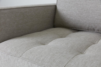 Chaiselongue Model 02, Steingrau