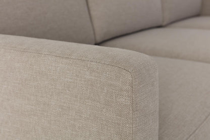 Dreisitzer-Sofa Model 01, Steingrau