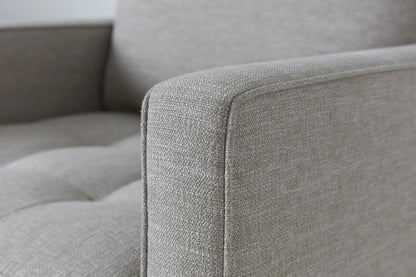 Chaiselongue Model 02, Steingrau
