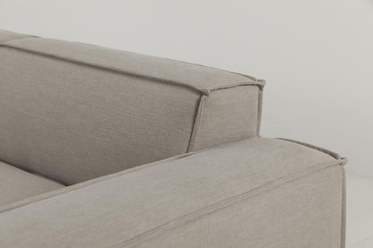 Zweisitzer-Sofa Model 03, Steingrau