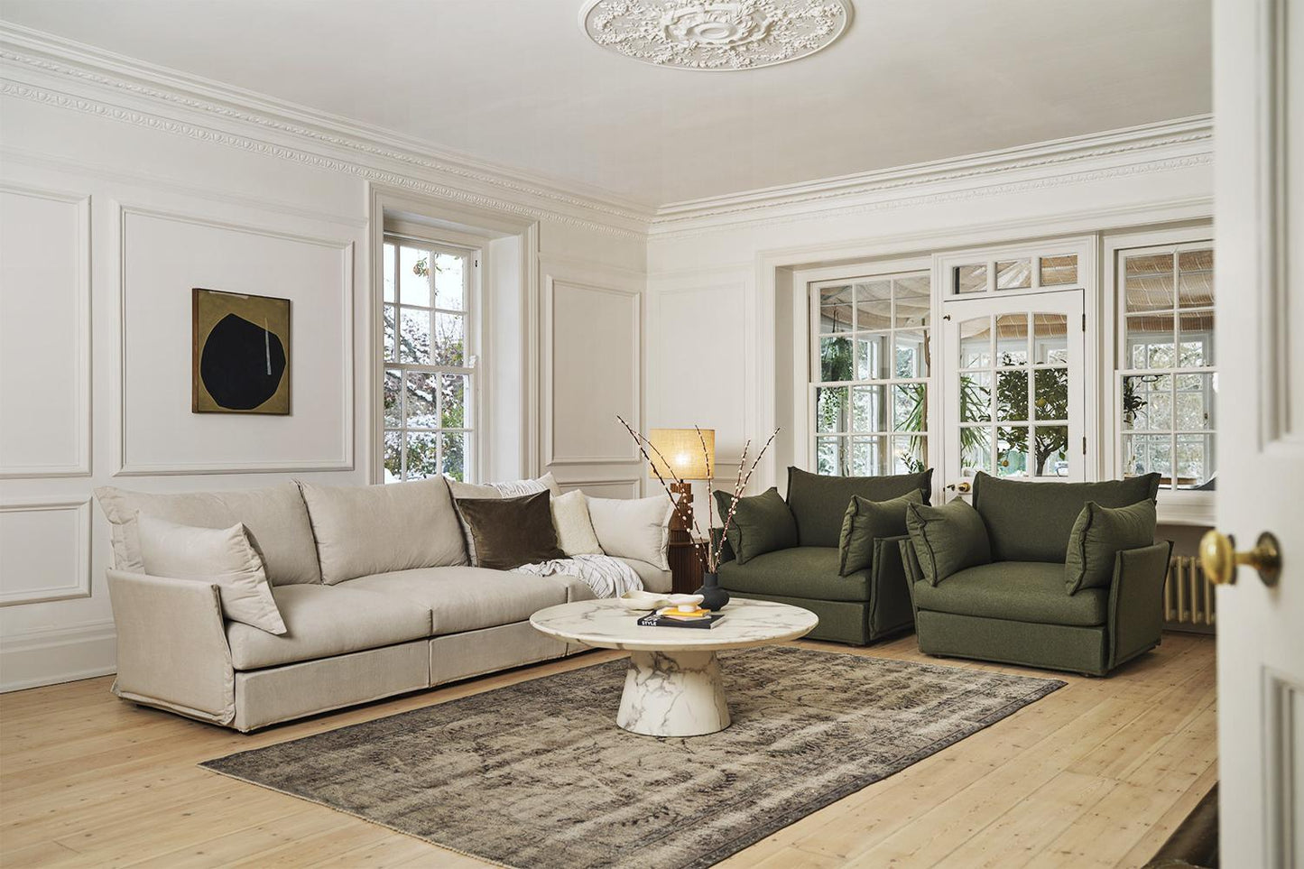 Dreisitzer-Sofa Model 06