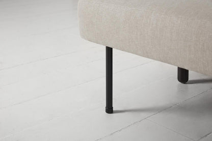 Model 04 Dreisitzer-Schlafsofa, Steingrau