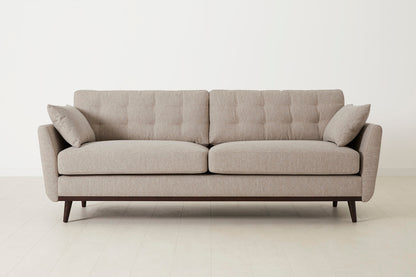 Dreisitzer-Sofa Model 10, Steingrau