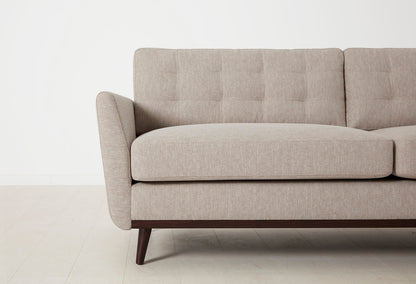 Dreisitzer-Sofa Model 10, Steingrau
