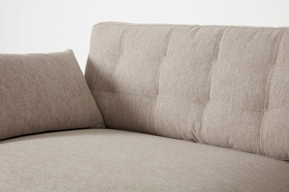 Dreisitzer-Sofa Model 10, Steingrau