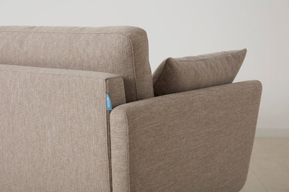 Dreisitzer-Sofa Model 10, Steingrau