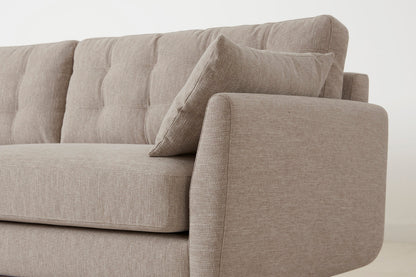 Dreisitzer-Sofa Model 10, Steingrau