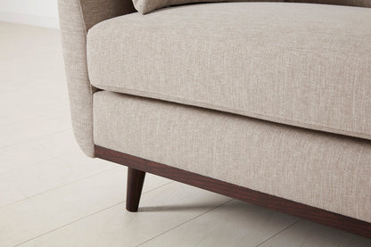 Dreisitzer-Sofa Model 10, Steingrau